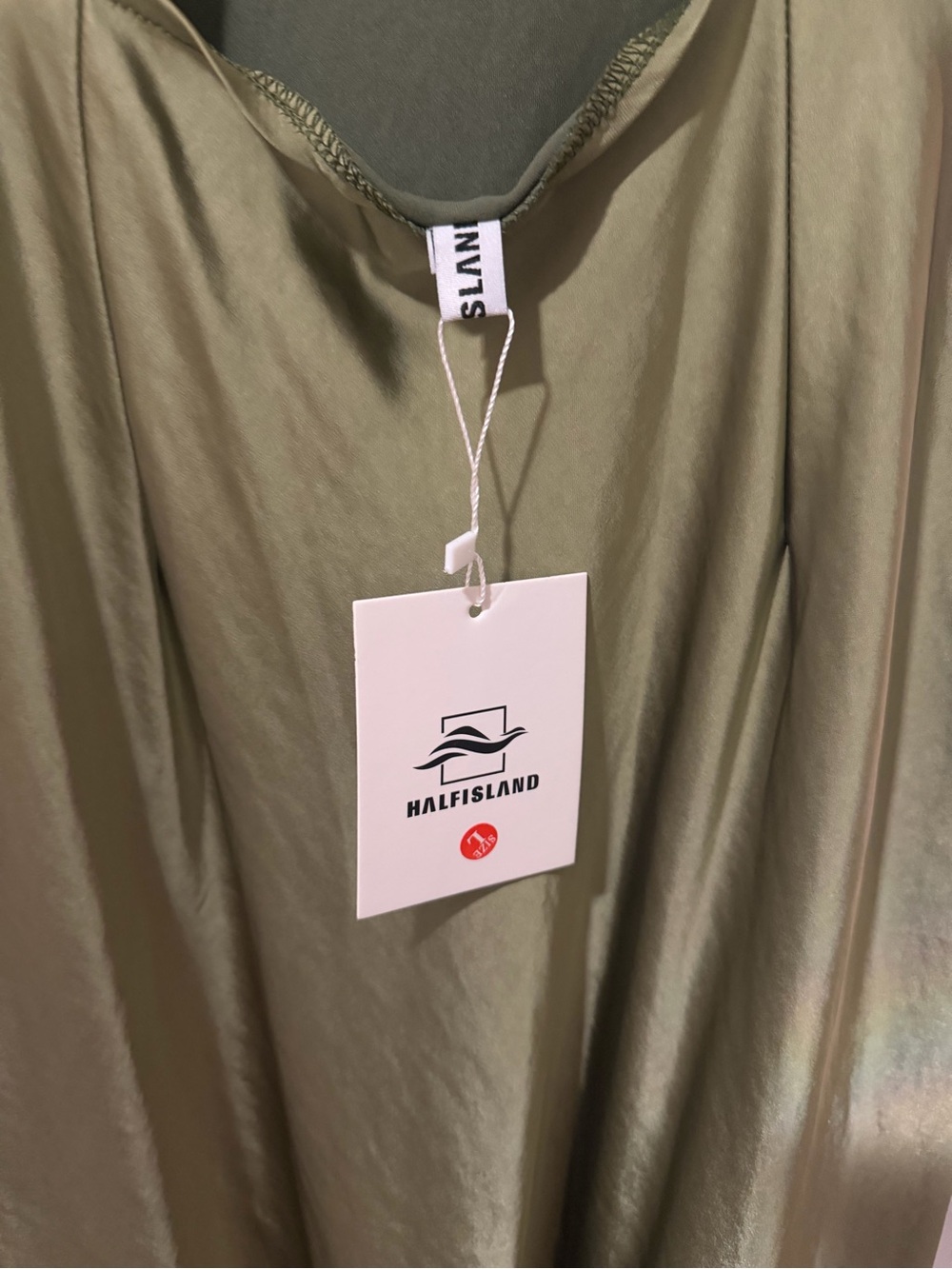 Olive Green Deep V Cap-Sleeve Maxi Dress - Picture 2 of 8